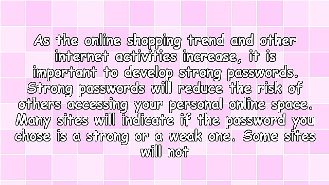 Tips for Secure Passwords