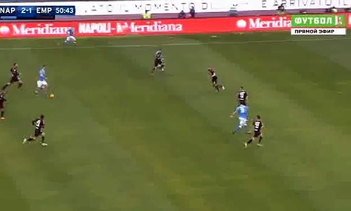 Camporese M.  (Own goal) Goal - Napoli 3 - 1 Empoli - 31.01.2016