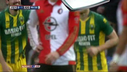 All Goals Holland  Eredivisie - 31.01.2016, Feyenoord 0-2 ADO Den Haag