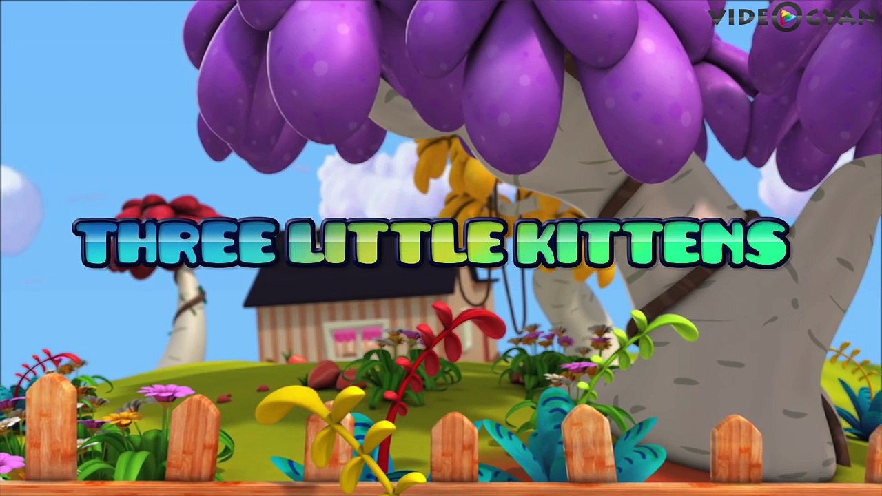 Three Little Kittens | 3 Little Kittens Lost Their Mittens | Nursery Rhymes For Children
