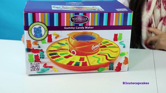 GUMMY CANDY MAKER |DIY Gummy Bears Fish Worms|B2cutecupcakes