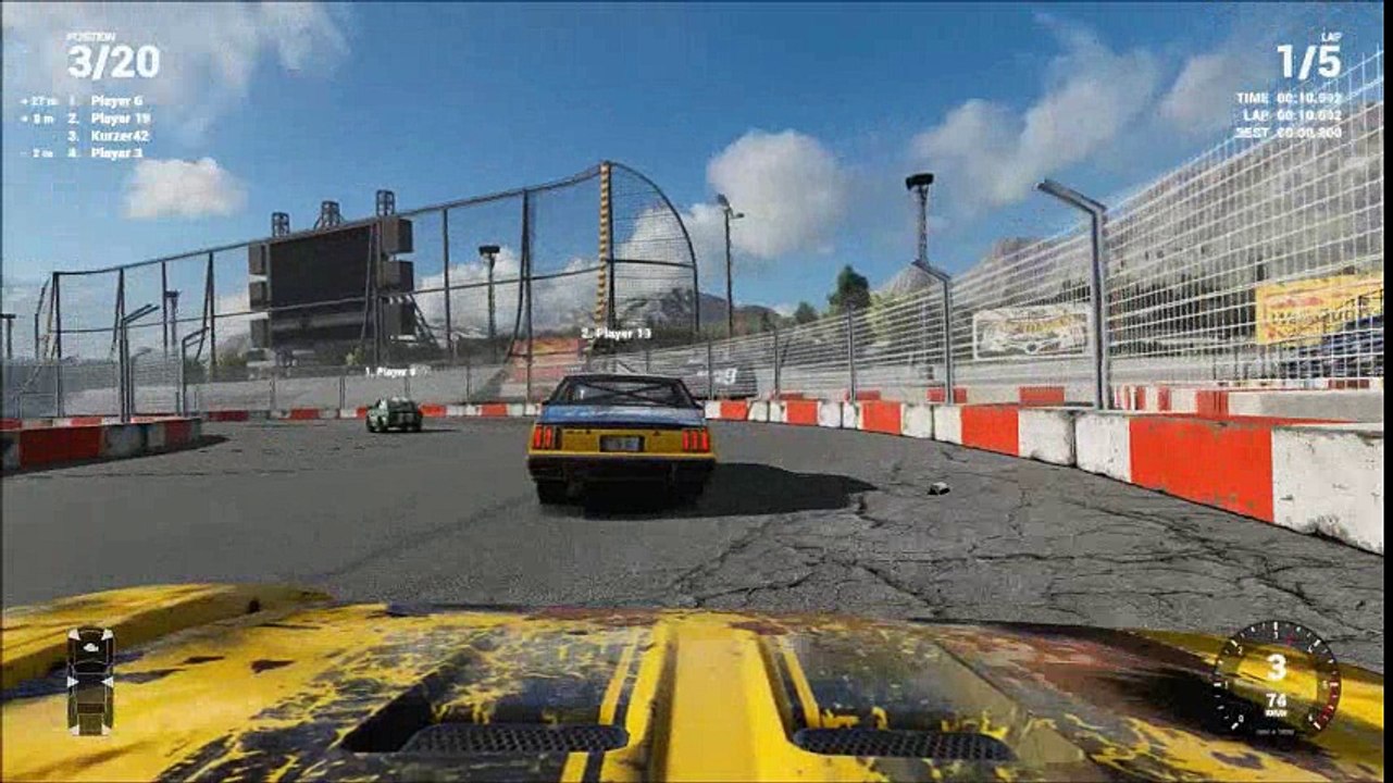 Next car game: wreckfest figure 8 #1