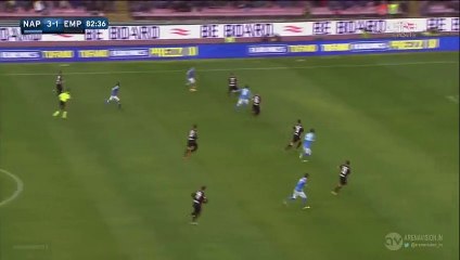 José Callejon Super goal Napoli 4-1 Empoli  31.01.2016