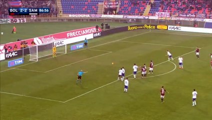 Mattia Destro Goal - Bologna 3-2 Sampdoria 31-01-2016