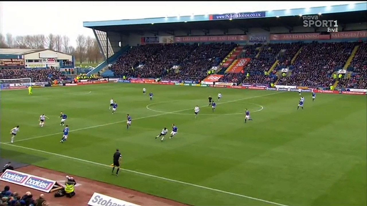 0-1 Arouna Koné Goal England FA Cup Round 4 - 31.01.2016, Carlisle Utd 0-1 Everton FC