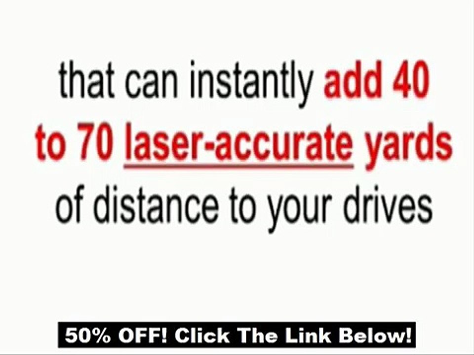 Toddler Shows Off Monster Golf Swing + 50% Off Limited Time Only!!