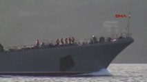 Çanakkale Rus Savaş Gemileri Boğazdan Geçti