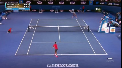 Nadal VS Federer - Australian Open 2014 - Semi-Final - Full Match HD_94