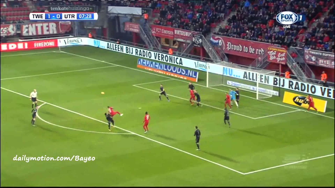 Zakaria El Azzouzi Goal HD - Twente 2-0 Utrecht - 31-01-2016 Eredivisie