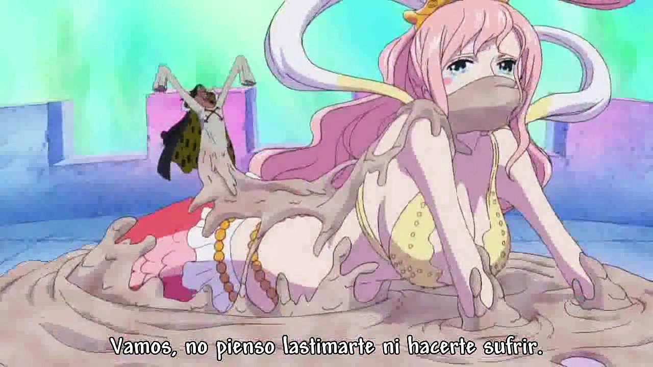 One Piece Shirahoshi Abraza A Luffy Dailymotion Video