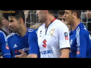 Goal Oscar - Milton Keynes Dons 0-1 Chelsea (31.01.2016