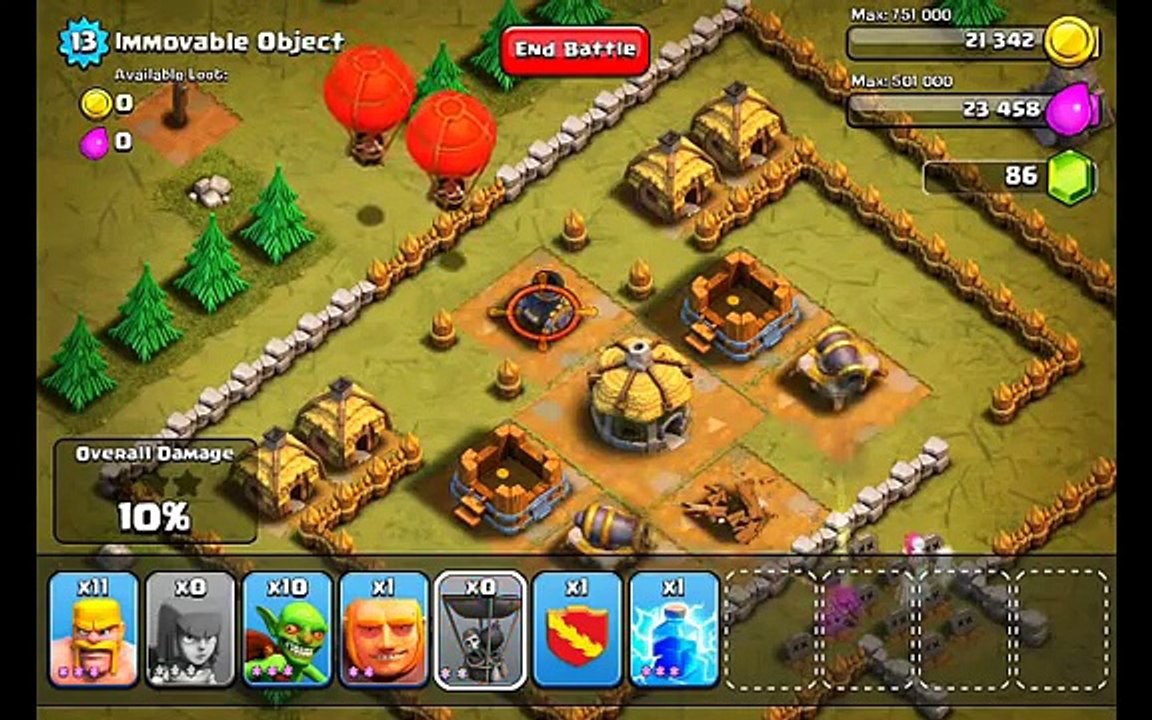 Clash of Clans Level 15 - Immovable Object