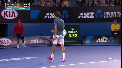 Nadal VS Federer - Australian Open 2014 - Semi-Final - Full Match HD_84