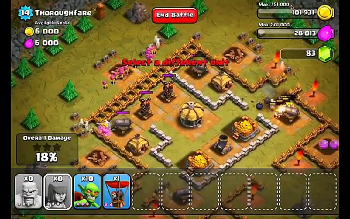 Clash of Clans Level 19 - Thoroughfare