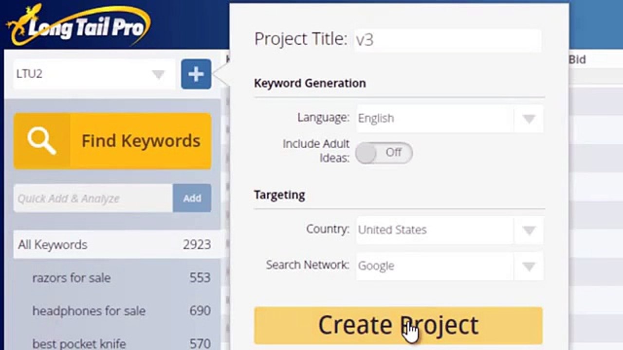 Long Tail Pro v3   Professional Edition
