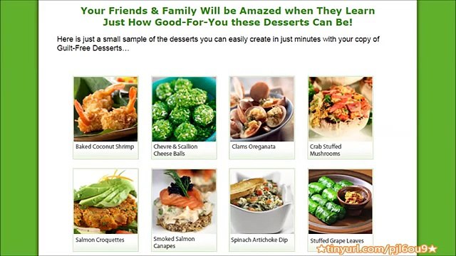 Guilt Free Desserts ★ Gluten Free Diabetic Safe Desserts