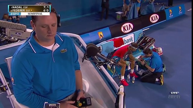 Nadal VS Federer - Australian Open 2014 - Semi-Final - Full Match HD_112
