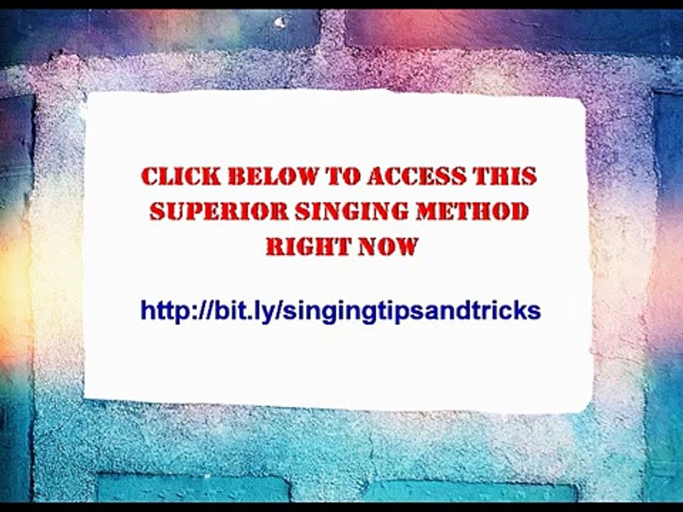 Singing Exercises to Improve Tone and Range, Superior Singing Method