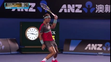 Nadal VS Federer - Australian Open 2014 - Semi-Final - Full Match HD_139