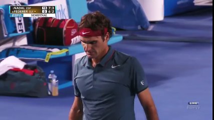 Nadal VS Federer - Australian Open 2014 - Semi-Final - Full Match HD_148