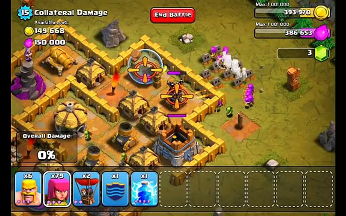 Clash of Clans Level 40 - Collateral Damage