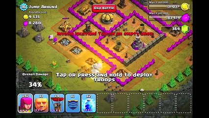 Clash of Clans Level 45 - Jump Around