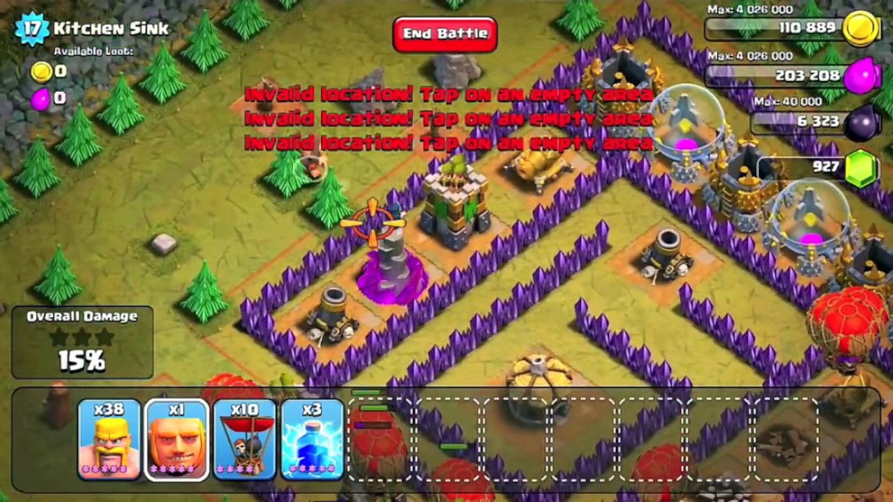 Clash of Clans Level 46 - Kitchen Sink