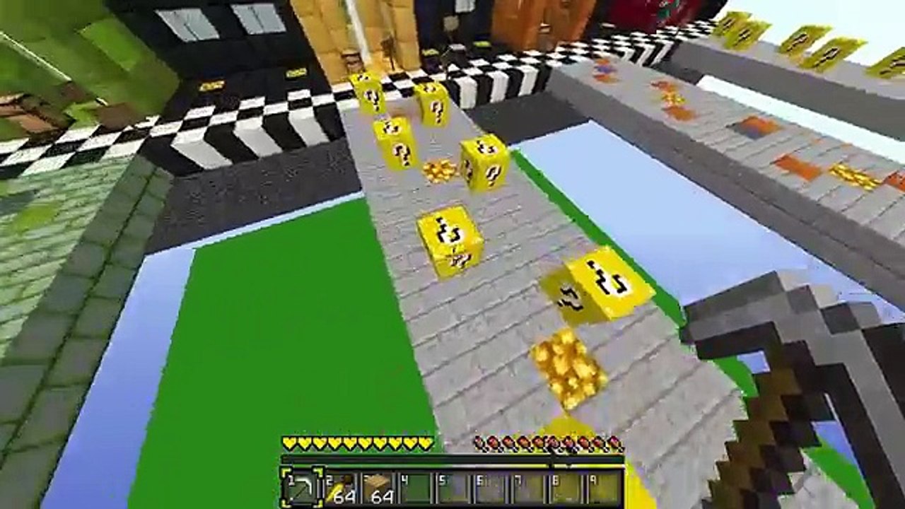 DÜNYA'NIN EN GÜÇLÜ ADAMI ! (Minecraft : TROLL Şans Blokları Yarışı) w/TTO (Trend Videos)