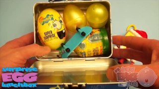 Baby Big Mouth Surprise Egg Lunchbox! Sponge Bob Squarepants Edition!