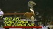 King Tonga, Tonga Kid, & Sivi Afi in action   Championship Wrestling Aug 16th, 1986