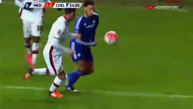 GOOOOAL Eden Hazard Penalty Goal 1_4 _ MK Dons vs Chelsea (FA Cup) 31.01.2016 HD