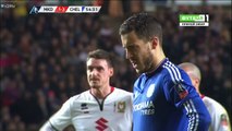Hazard Penalty Goal - Milton Keynes Dons 1-4 Chelsea