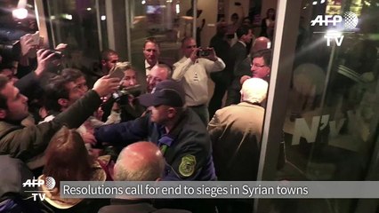 Syria opposition demands UN resolution compliance