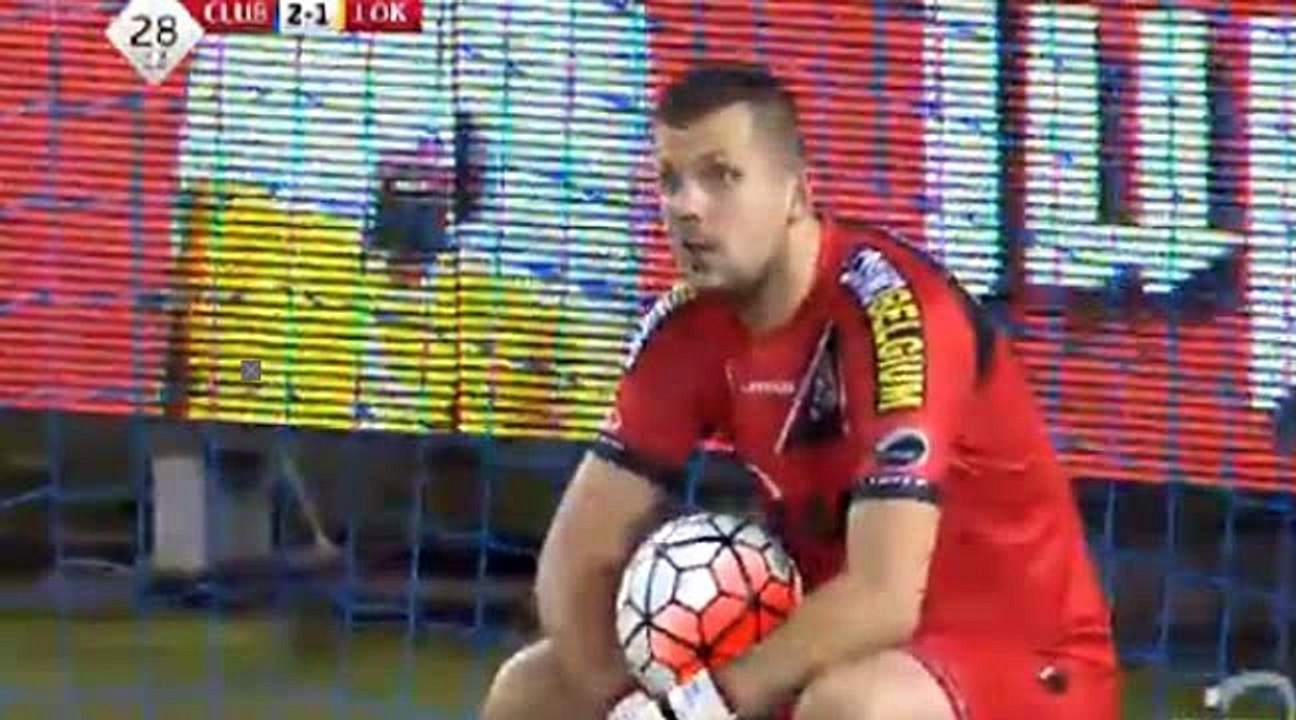 Lior Refaelov Goal 2:1 / Club Brugge KV vs Sporting Lokeren 31.01.2016 HD