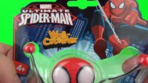 CREEPEEZ WALL CRAWLERS TOYS Avengers vs Spiderman vs Teenage Mutant Ninja Turtles vs Spongebob Vide