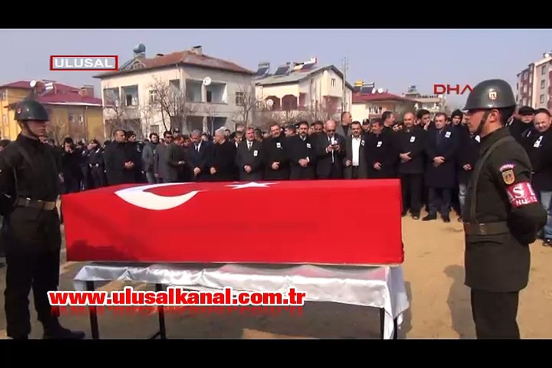 Şehitlere son görev