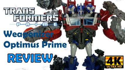 transformers prime weaponizer optimus prime