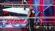 Unseen footage of the brawl between John Cena and WWE World Heavyweight Champion Brock Lesnar
