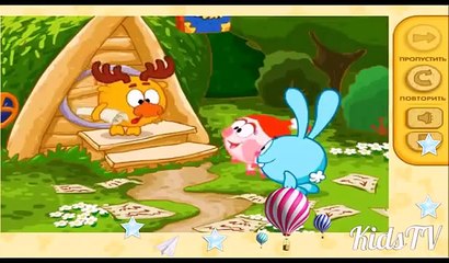 мультик игра Смешарики обзор Букварик Смешарик Буква О (FULL HD)