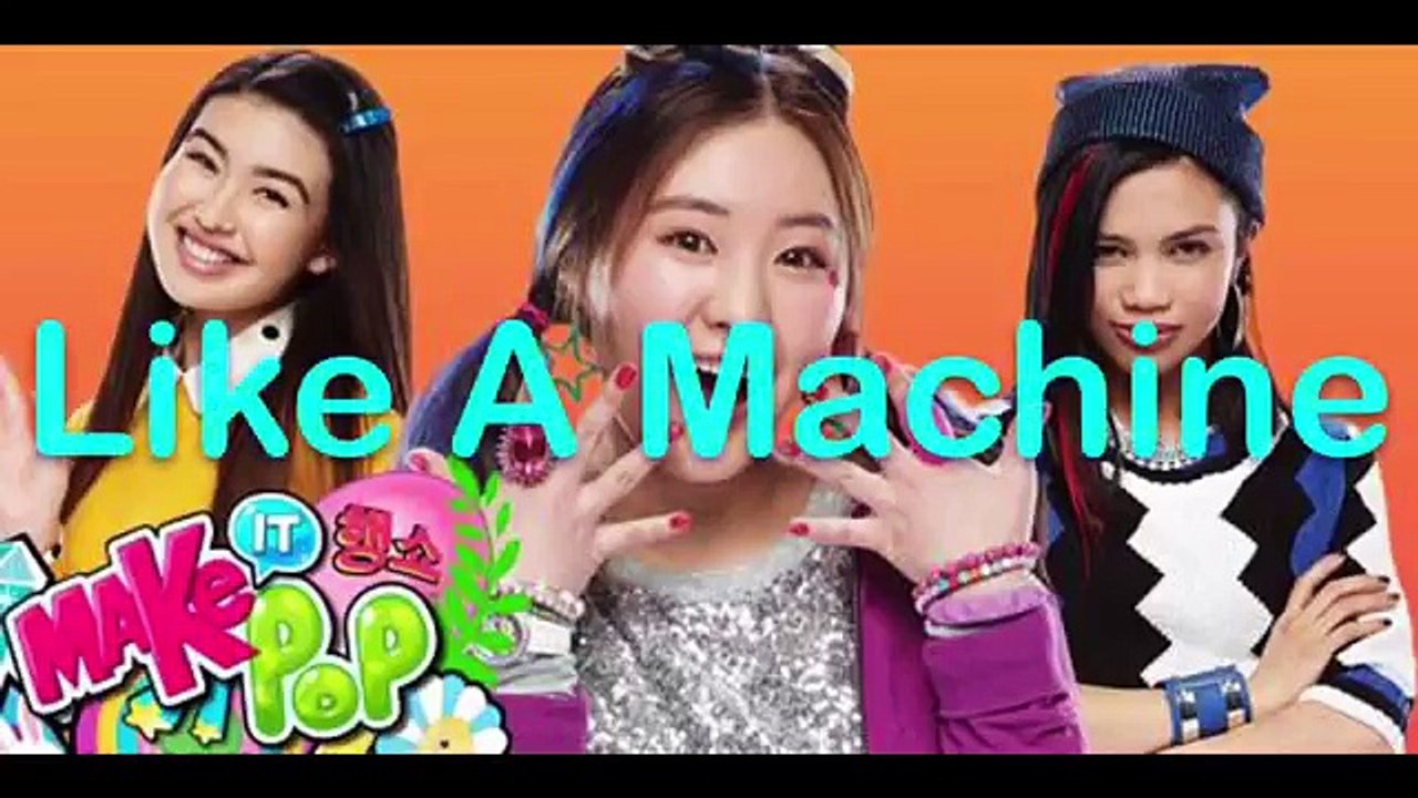 Make It Pop - XO-IQ | \'Like A Machine\' | Karaoke ( With Lyrics )