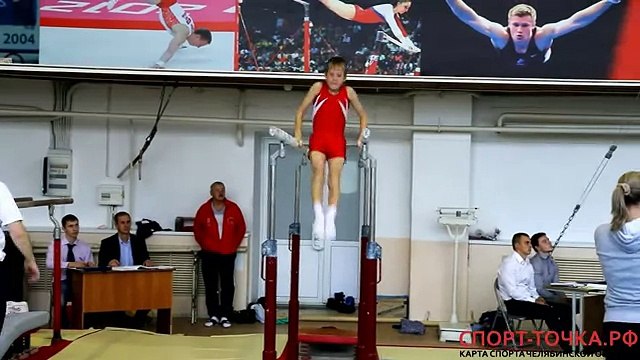 Спортивная гимнастика (gymnastics) - упражнения на брусьях