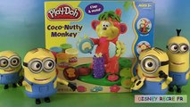 Play Doh Coco Nutty Monkey Singe Pâte à modeler avec les Minions (FULL HD)