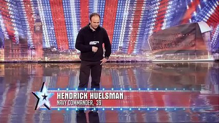 Hendrick Huelsman - Britain\'s Got Talent 2011 audition - itv.com/talent - International Version