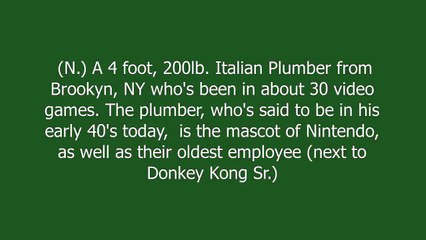 Super Mario meaning and pronunciation