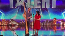 Opera singer accompanied by a didgeridoo | Britain\'s Got Talent 2014
