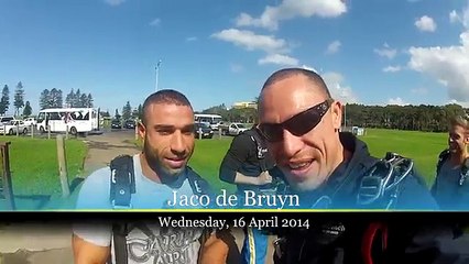 Tandem Skydive - Jaco de Bruyn