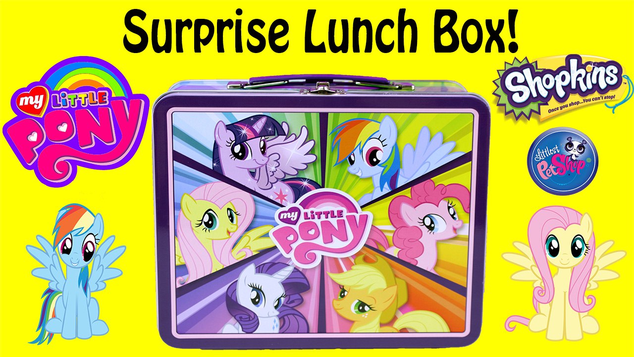 My Little Pony Surprise Lunchbox | MLP LPS Fash'ems Shopkins Baskets