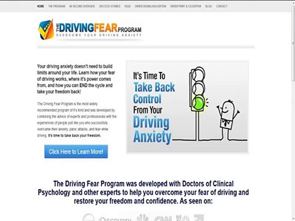 Driving Fear Program High Conversions & Huge Commissions