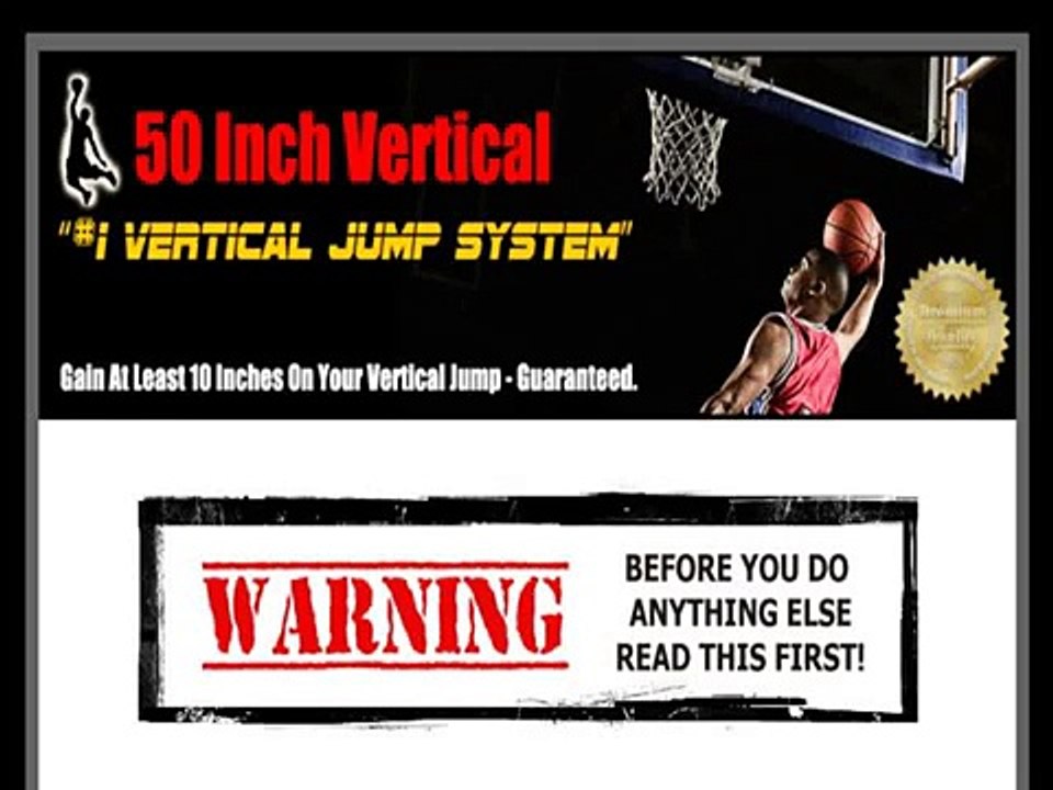 50 Inch Vertical - Secrets To Jumping Higher - Basketball