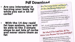 Shaun Hadsall’s 14 Day Rapid Fat Loss Pdf Download